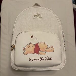 Primark White Winnie the Pooh Mini Backpack